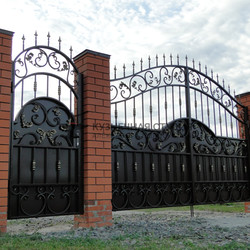 Кованые ворота №51